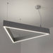 Saxby 92522 Kingsley 60 Degree Corner 3W Silver anodised 3W LED module (SMD 2835) Cool White - westbasedirect.com