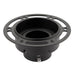Saxby 92538 Trimless Downlight round Black 50W Matt black paint 50W GU10 reflector (Required) - westbasedirect.com