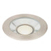 Saxby 94059 Hoxton IP67 16.5W Brushed stainless steel & clear glass 16.5W LED module (COB) Warm White - westbasedirect.com