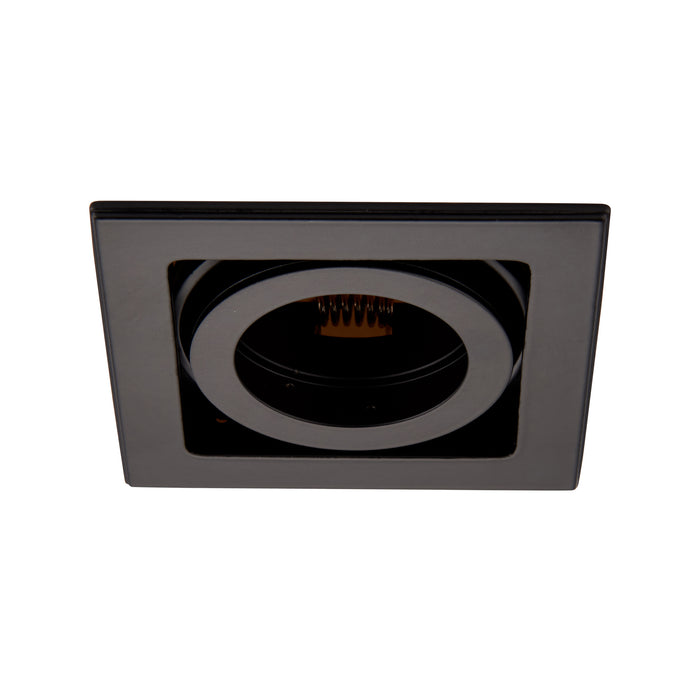 Saxby 94795 Xeno single 50W Matt black paint 50W GU10 reflector (Required) - westbasedirect.com