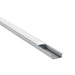 Saxby 97736 RigelSLIM Recessed Wide 2m Aluminium Profile/Extrusion Silver Silver anodised & opal pc - westbasedirect.com