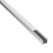 Saxby 97739 Rigel Recessed Wide 2m Aluminium Profile/Extrusion Silver Silver anodised & opal pc - westbasedirect.com
