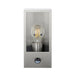 Saxby 97820 Breton PIR wall Stainless Steel IP44 28W Brushed stainless steel & clear glass 28W E27 Eco GLS (Required) - westbasedirect.com