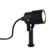 Saxby 99564 Triton spike IP65 5W Black & frosted pc 5W LED GU10 (Required) - westbasedirect.com