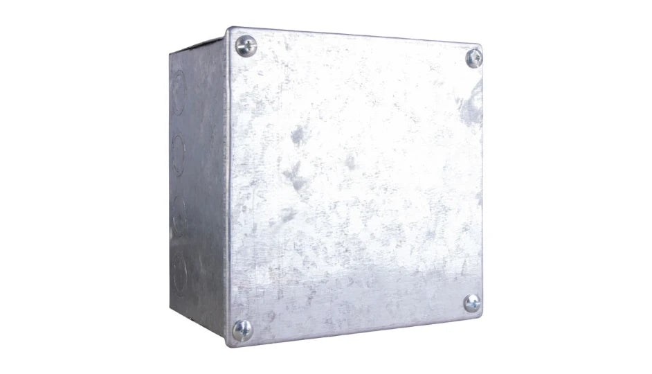 Deta DT501664G TTE Metal Adaptable Box with Knockouts 150x150x100mm ...