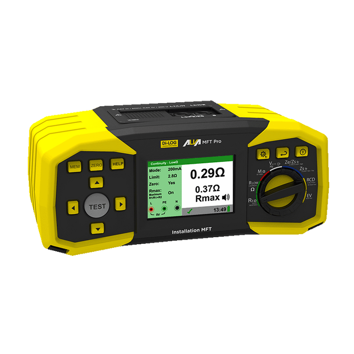 Di-LOG ALVA MFT Pro Multifunction Installation Tester - westbasedirect.com