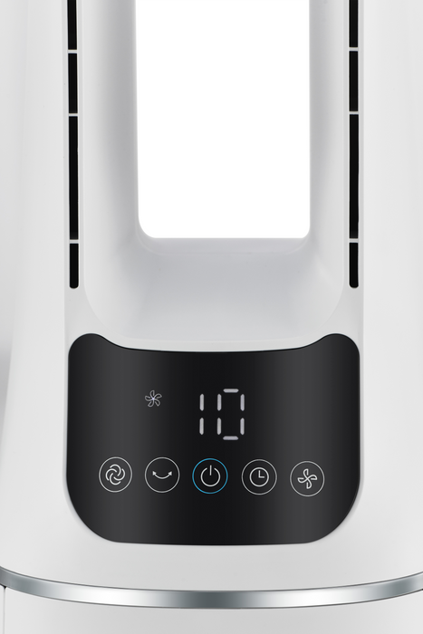 Midea AMS150-PBW WH Bladeless Tower Fan - White