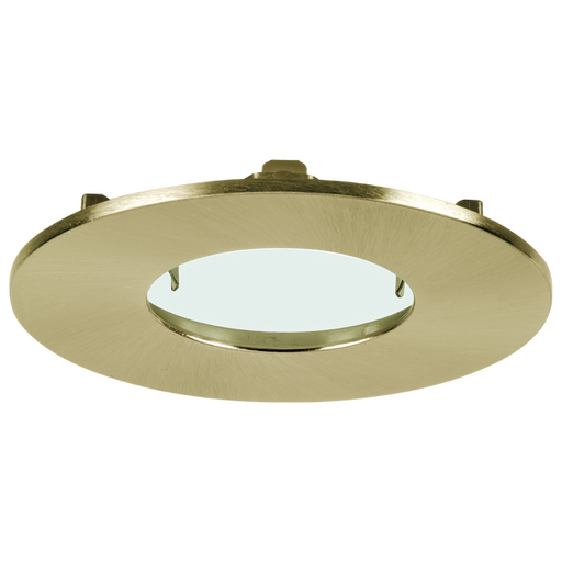 Aurora AU-BZF93AB EFD Pro Fixed IP65 Aluminium Flat Bezel for AU-DLM981 Antique Brass - westbasedirect.com