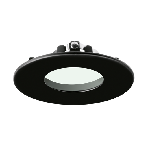 Aurora AU-BZF93MB EFD Pro Fixed IP65 Aluminium Flat Bezel for AU-DLM981 Matt Black - westbasedirect.com