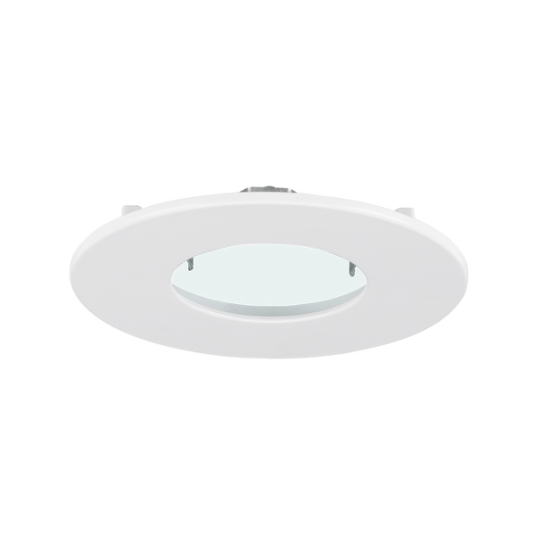 Aurora AU-BZF93MW EFD Pro Fixed IP65 Aluminium Flat Bezel for AU-DLM981 Matt White - westbasedirect.com