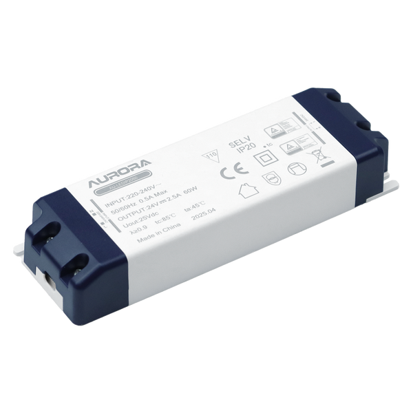 Aurora AU-LEDIP20200 200W IP20 24V Non-Dimmable LED Driver for ChromaFlex