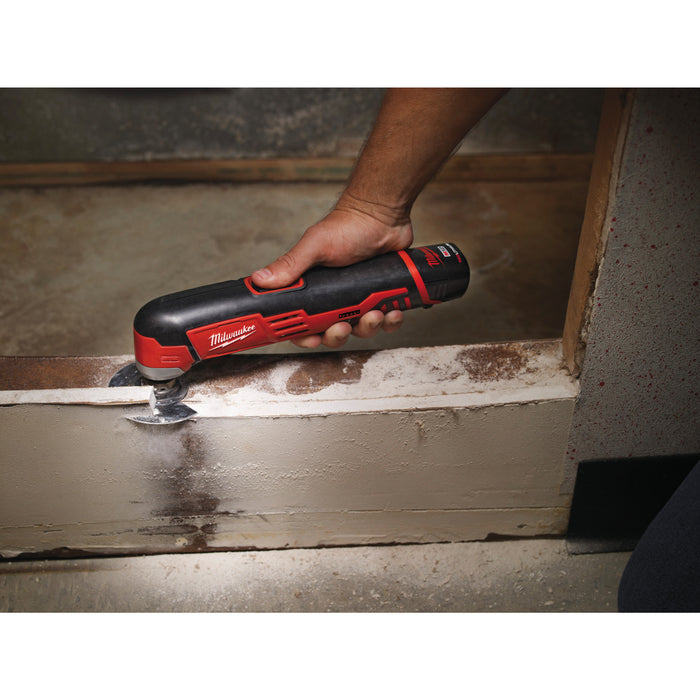 Milwaukee C12MT-402B 12V Sub Compact Multi-Tool, 2x 4.0Ah Batteries, Charger & Tool Bag