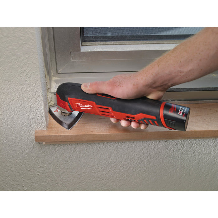 Milwaukee C12MT-402B 12V Sub Compact Multi-Tool, 2x 4.0Ah Batteries, Charger & Tool Bag