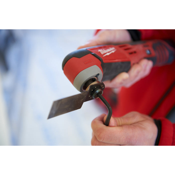 Milwaukee C12MT-402B 12V Sub Compact Multi-Tool, 2x 4.0Ah Batteries, Charger & Tool Bag