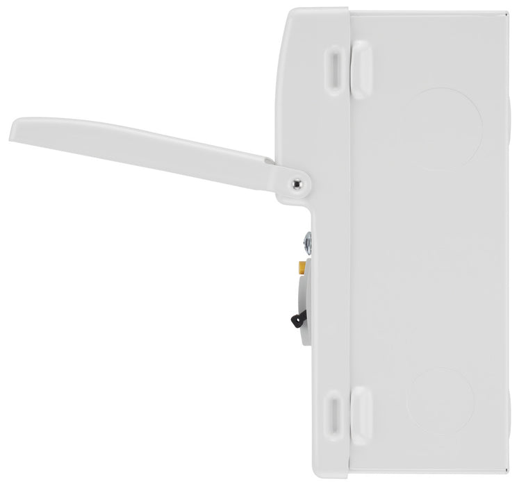 BG Fortress CF12R1S9 12 Module 9 Way Unpopulated RCD Incomer Consumer Unit with 1x 100A Type A 30mA RCD & 1x SPD