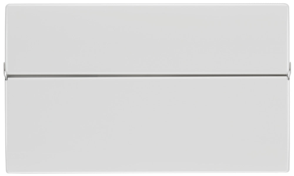 BG Fortress CF16D1110 16 Module 10 Way Unpopulated Dual RCD Consumer Unit with 100A Main Switch & 2x 100A Type A 30mA RCD