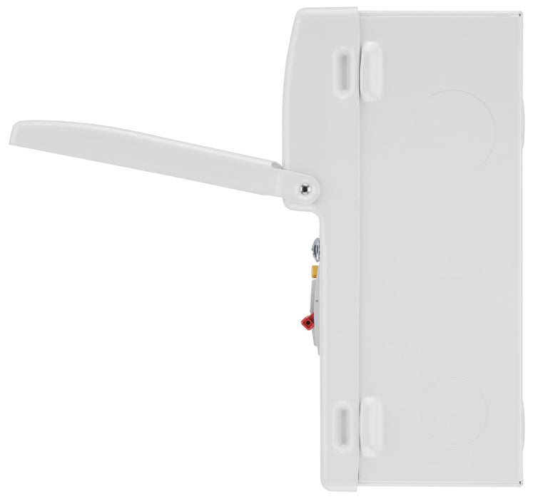 BG Fortress CF19D11S12 19 Module 12 Way Unpopulated Dual RCD Consumer Unit with 100A Main Switch, 2x 100A Type A 30mA RCD & 1x SPD