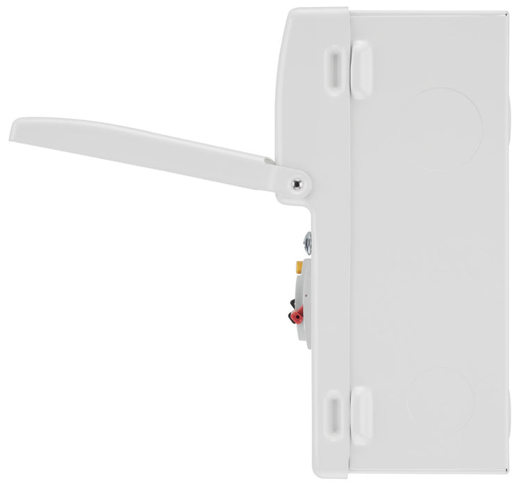 BG Fortress CF22D88S15 22 Module 15 Way Unpopulated Dual RCD Consumer Unit with 100A Main Switch, 2x 80A Type A 30mA RCD & 1x SPD