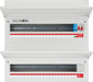 BG Fortress CF248MS43 48 Module 43 Way Unpopulated Metal Dual Row Consumer Unit with 100A Main Switch, 100A Terminal Block & 1x SPD - westbasedirect.com