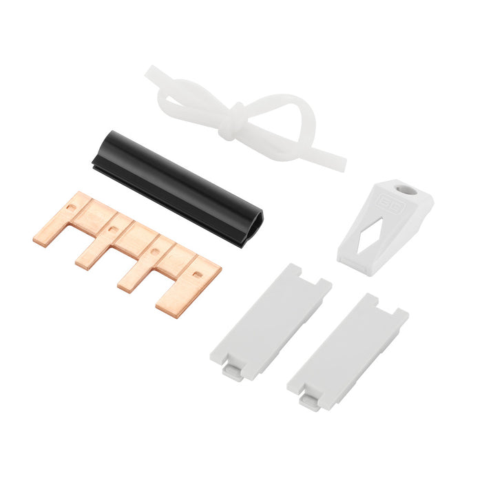 BG Fortress CF5R4P23 Garage Unit - IP20 Metal Enclosure, 40A Type A 30mA RCD, 6+32A MCB