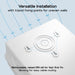 Sync Energy CFEV5AW 5 Module IP65 Weatherproof White Metal EV Charger Circuit Protection with 40A 30mA Type A RCD, 40A B Curve MCB & Type 2 SPD - westbasedirect.com