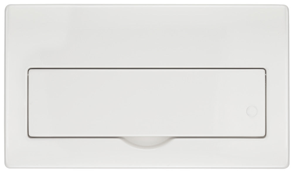 BG Fortress CFF16D11S9 16 Module 9 Way Unpopulated Fully Recessed Dual RCD Consumer Unit with 100A Main Switch, 2x 100A Type A 30mA RCD & 1x SPD