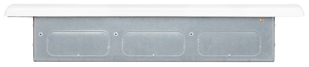 BG Fortress CFF16D11S9 16 Module 9 Way Unpopulated Fully Recessed Dual RCD Consumer Unit with 100A Main Switch, 2x 100A Type A 30mA RCD & 1x SPD