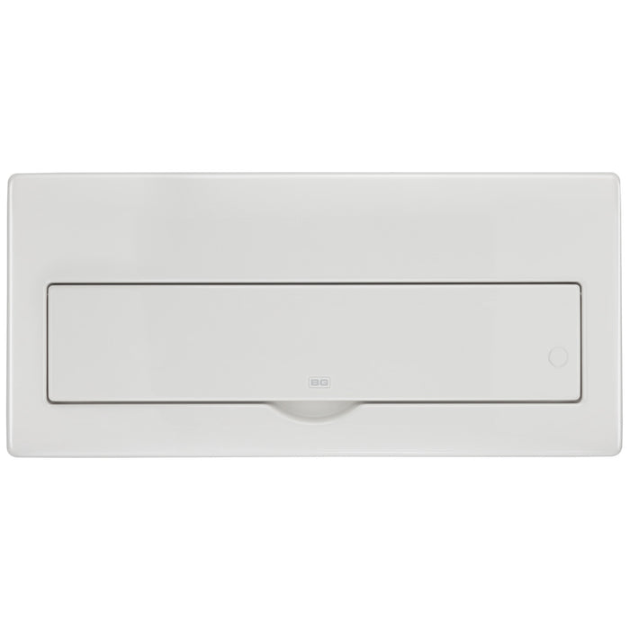 BG Fortress CFF22M20 22 Module 20 Way Unpopulated Fully Recessed Metal Consumer Unit with 100A Main Switch