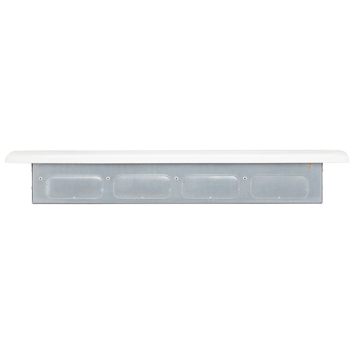 BG Fortress CFF22M20 22 Module 20 Way Unpopulated Fully Recessed Metal Consumer Unit with 100A Main Switch