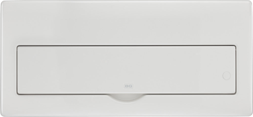 BG Fortress CFF22MS19 22 Module 19 Way Unpopulated Fully Recessed Metal Consumer Unit with 100A Main Switch & 1x SPD