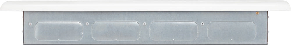 BG Fortress CFF22MS19 22 Module 19 Way Unpopulated Fully Recessed Metal Consumer Unit with 100A Main Switch & 1x SPD