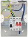 BG CFUEV6 5 Module IP20 Metal Metal EV Charger Circuit Protection with 100A Main Switch, 40A B Curve MCB & Type 2 SPD - westbasedirect.com