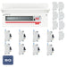 BG Fortress CFUSW15SPD 19 Module 15 Way 100A Main Switch Consumer Unit with T2 SPD + 8 RCBOs & 7x CUA19 FREE Blanks - westbasedirect.com