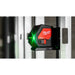 Milwaukee CLL-C Alkaline Green Cross Line Laser with Case - westbasedirect.com