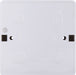 BG CMP8132 Single 32mm White Rounded PVC Surface Pattress Box - westbasedirect.com