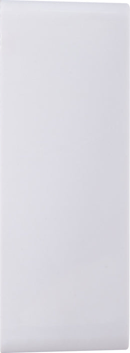 BG CMP8132 Single 32mm White Rounded PVC Surface Pattress Box - westbasedirect.com