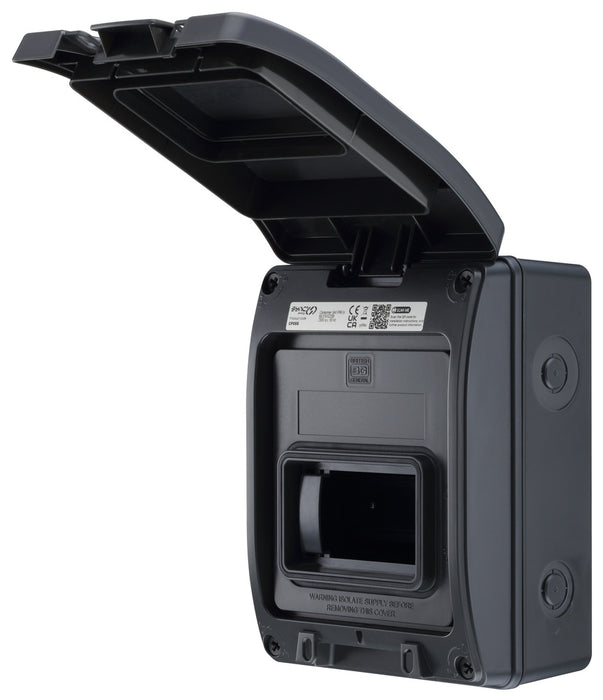 BG CP55G 5 Module IP66 Weatherproof Grey Plastic Empty Enclosure - westbasedirect.com