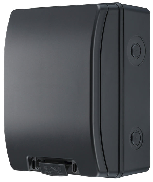 BG CP55G 5 Module IP66 Weatherproof Grey Plastic Empty Enclosure - westbasedirect.com