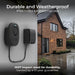 Sync Energy CP5RDPS3G 5 Module IP66 Weatherproof Grey Plastic EV Charger Circuit Protection with 40A 30mA Type A DP RCBO & Type 2 SPD - westbasedirect.com