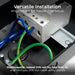 Sync Energy CP5RDPS3G 5 Module IP66 Weatherproof Grey Plastic EV Charger Circuit Protection with 40A 30mA Type A DP RCBO & Type 2 SPD - westbasedirect.com
