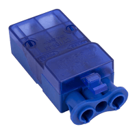 Click CT105M 3 Pole Male Push Fit Connector