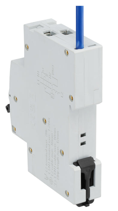 BG CUCRC16DPA 16A 30mA C Curve Type A Double Pole Compact RCBO Bi-Directional