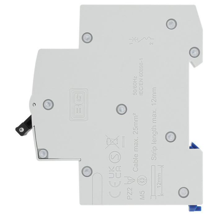 BG CUMB63 63A Single Pole 1 Module 6kA B Curve MCB
