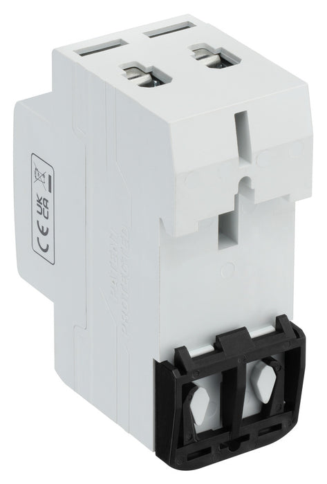 BG CUR6330BN 63A Double Pole 2 Module 30mA Type B RCD Bi-Directional - westbasedirect.com
