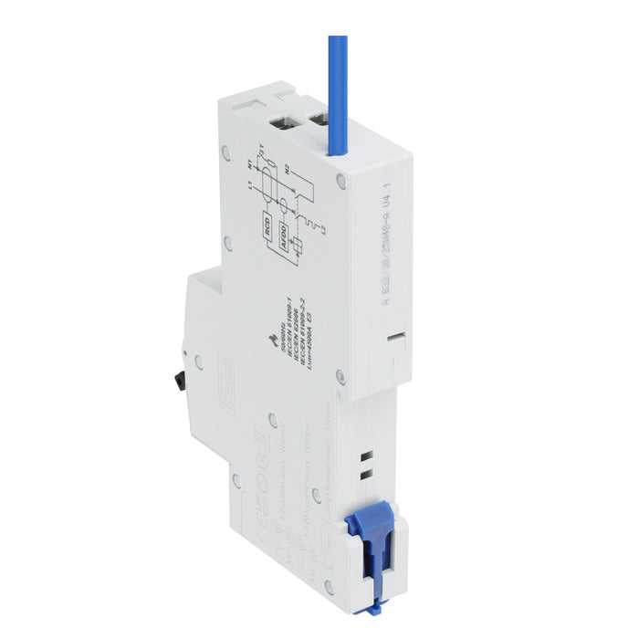 BG CURAFDB10DPA 10A 30mA Single Module Double Pole B Curve Bi-Directional Type A AFDD - westbasedirect.com