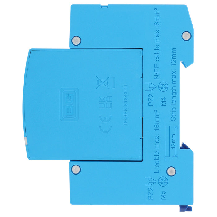BG Fortress CUSPDT21EN Type 2 Single Phase Surge Protection Device TNS PME & TT Systems