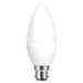 Eveready S14322 B22 BC Candle LED Bulb Opal 4.9W 470lm Cool White 4000K (5 Pack) - westbasedirect.com