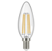 Eveready S17397 E14 SES Candle Filament Clear LED Bulb 4W 470lm Warm White 2700K (2 Pack) - westbasedirect.com