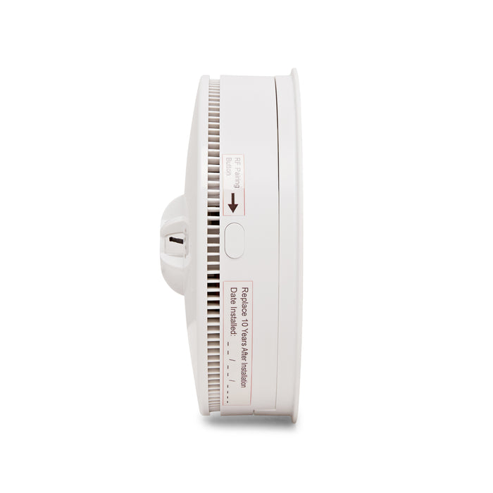HiSPEC HSSA/HCO/10 PULSE Mains Heat and Carbon Monoxide Alarm c/w 10 Year Lithium Battery Backup (Full Unit) - westbasedirect.com