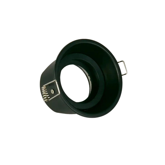 Slim Trim 2 IP20 GU10 Adjustable Fire Rated Downlight - Sand Black (Lamp Not Included)